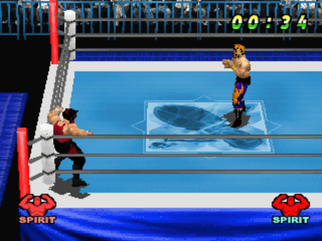 Virtual Pro Wrestling screenshot 3 for Playstation